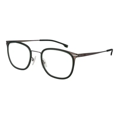 Hugo Boss Green Men Optical Frames In Green