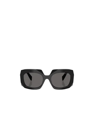 Prada 55mm Square Sunglasses In Black
