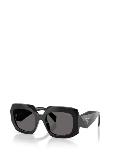 Prada 55mm Square Sunglasses In Black