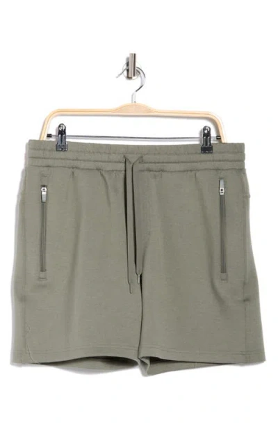 90 Degree By Reflex Zephyr 7-inch Scuba Shorts In Green