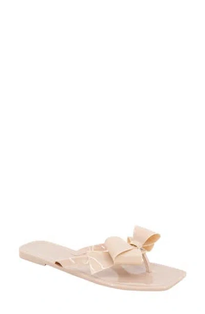 Bcbgeneration Lima Bow Jelly Sandal In Pink