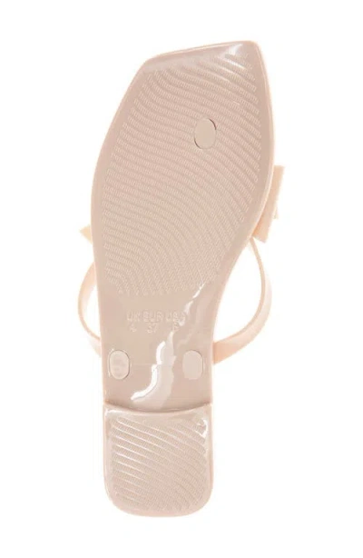 Bcbgeneration Lima Bow Jelly Sandal In Pink