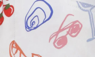 Bagatelle Dolce Vita Twill Cropped Pants In Multi