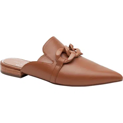 Linea Paolo Adora Pointed Toe Mule In Brown