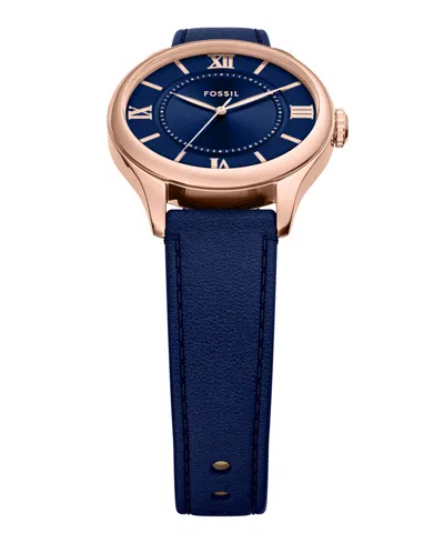 Fossil Women's Gilmore Blue Dial Watch In Blue