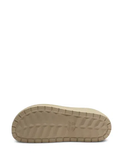 Crocs Beige Classic Quiet Clogs In Gray