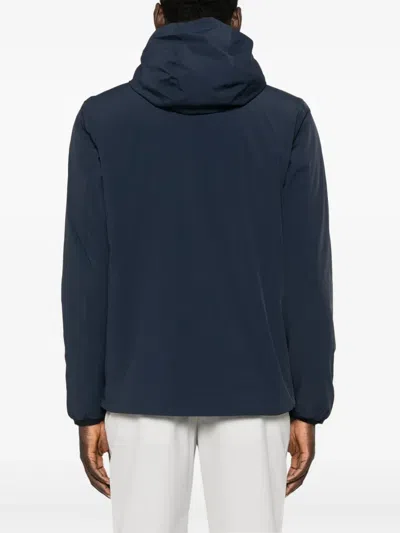 K-way Bonded  Jacket In Blue