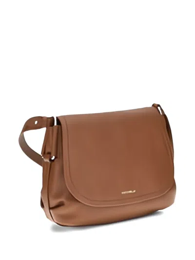 Coccinelle Rebekka Shoulder Bag In Brown