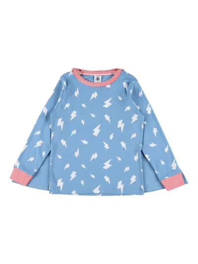 Petit Bateau Kid - Pyjamas Super Hero Disguise In Blue