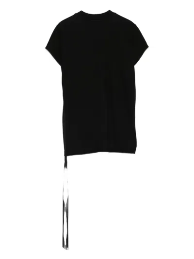Rick Owens Drkshdw Level Organic Cotton T-shirt In Black