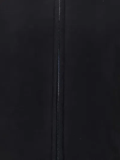Rick Owens Concordians Zipped Hoodie In Black