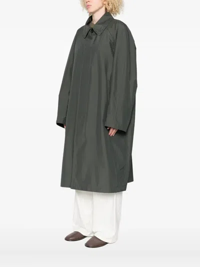 Sofie D'hoore Buttoned Patch-pocket Coat In Black