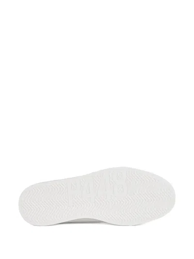 P448 Bali Perforated Leather Sneakers In Yellow