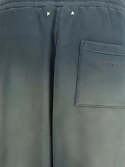 Golden Goose Journey Unisex Wide Jogging Clothing In Green