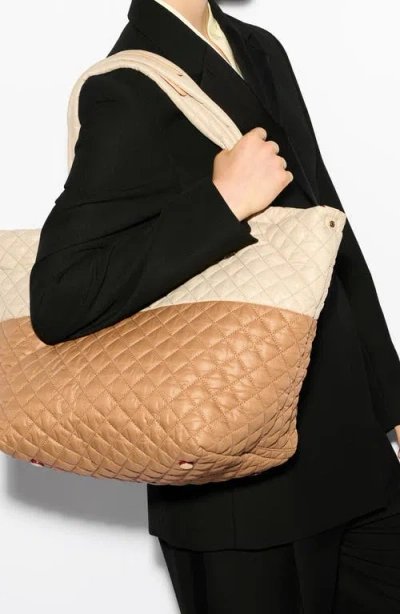 Mz Wallace Medium Metro Deluxe Tote In Brown