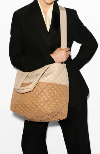 Mz Wallace Medium Metro Deluxe Tote In Brown