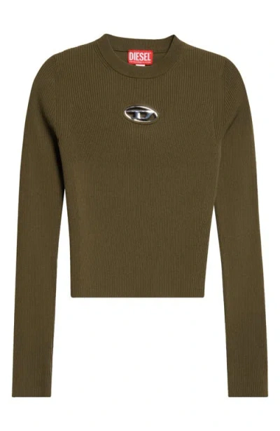 Diesel Top "m-valari" In Green