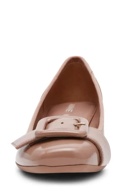 Anne Klein Women's Wyatt Buckle Wedge Pumps In Neutral