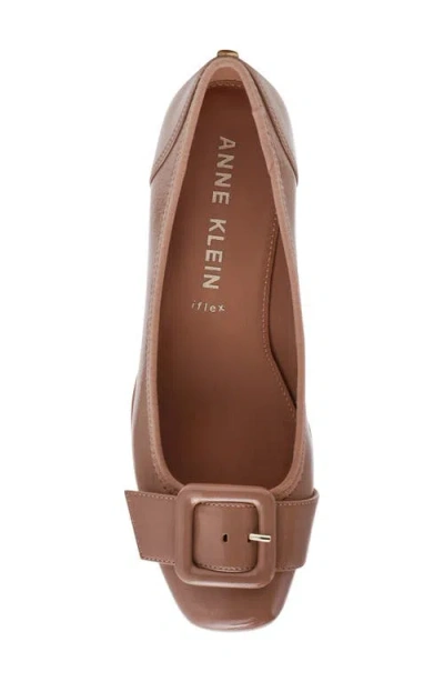 Anne Klein Women's Wyatt Buckle Wedge Pumps In Neutral