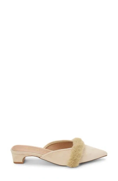 Matisse Kellan Pointed Toe Mule In Neutral