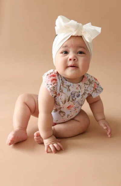 Posh Peanut Joanne Assorted 3-pack Ruffle Bodysuits In Pink