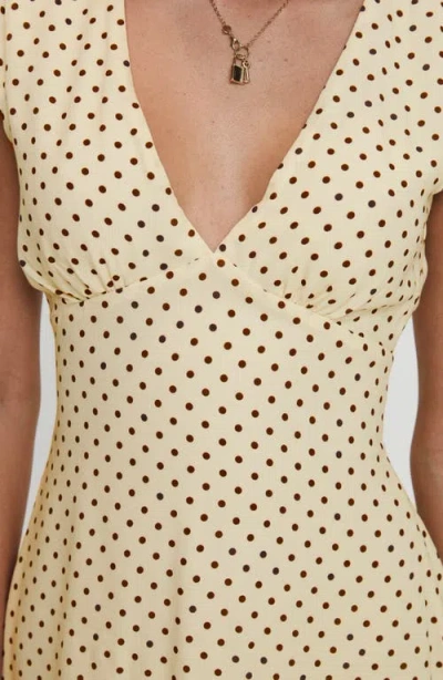 Princess Polly Cannelloni Polka Dot Minidress In Multi