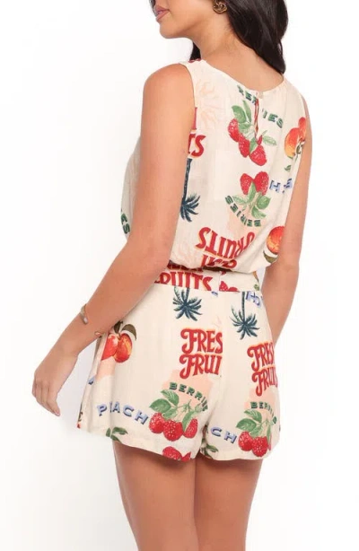 Petal And Pup Petal & Pup Maggie Bubble Hem Tank & Skort Set In Multi