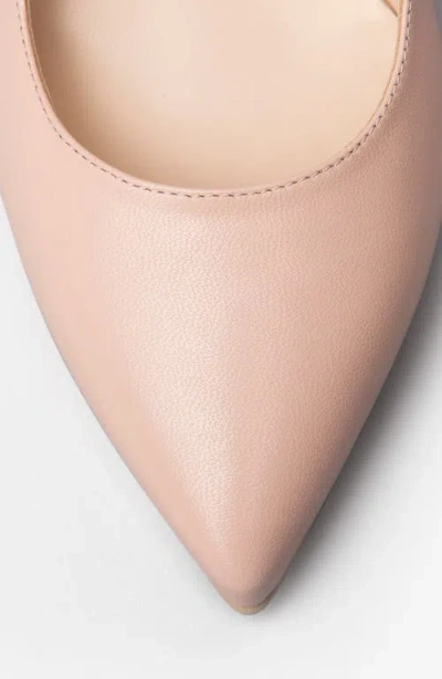Nerogiardini Bow Ankle Strap Pump In Pink