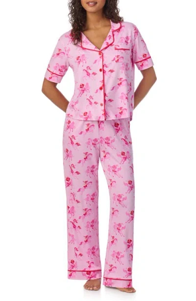 Room Service Pjs Print Pajamas In Multi
