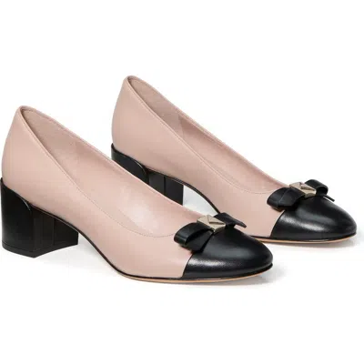 Kate Spade Women's Deco Bow Smooth Leather Ballet Pumps In Neutral