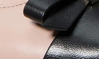 Kate Spade Women's Deco Bow Smooth Leather Ballet Pumps In Neutral