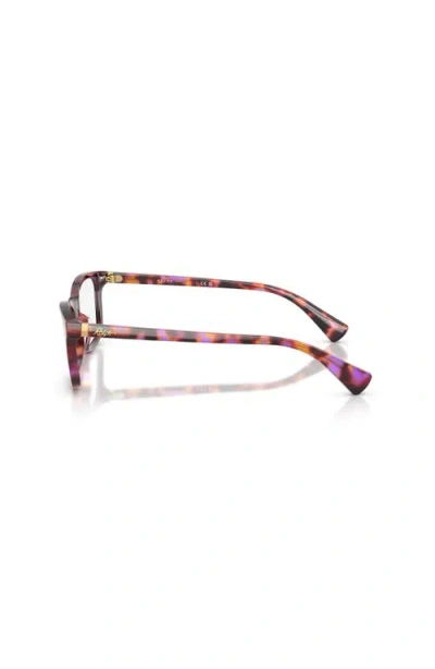 Ralph 55mm Rectangle Optical Glasses In Multi