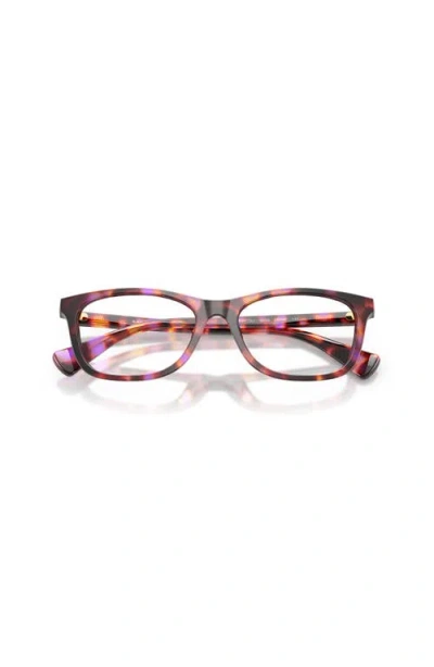 Ralph 55mm Rectangle Optical Glasses In Multi