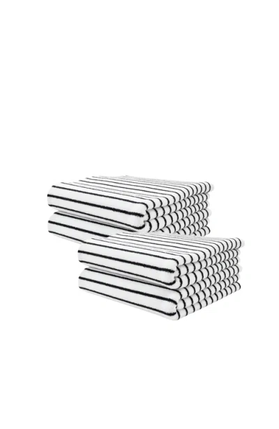 Italic Serene Ultraplush Collection Bath Essentials- Bath Towel 4 Pack In Multi