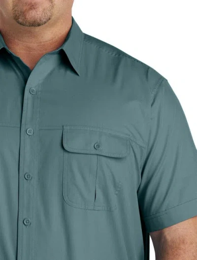 Harbor Bay By Dxl Co-pilot Sport Shirt In Green