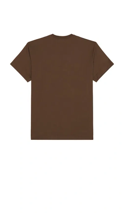 Etai La 3d Print Dot Brust E Tee In Brown