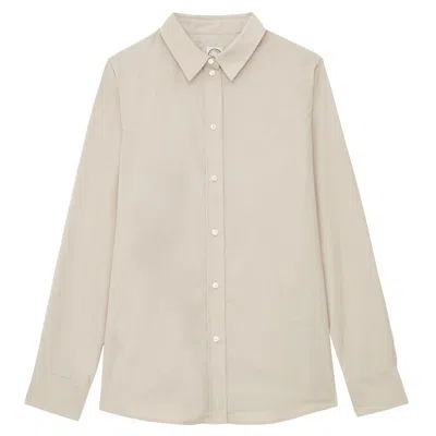 Ines De La Fressange Chemise Martin En Coton In Neutral