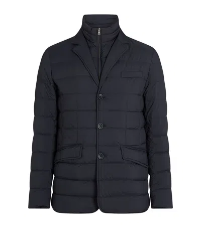 Herno Padded Jacket In Blue