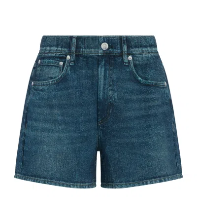 Rag & Bone Miramar Walking Shorts Senec In Blue