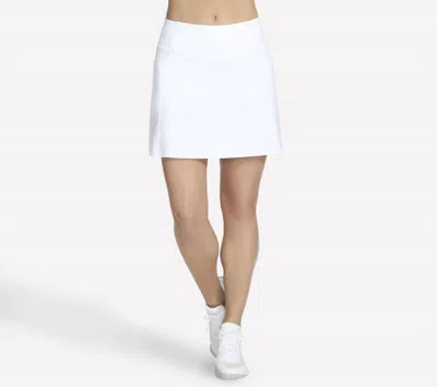 Skechers Tennis Skort In White In White