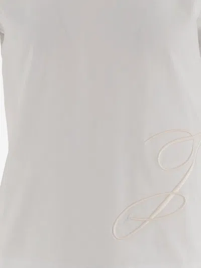 Jacquemus 'classic Crew Neck Short Sleeve T-shirt' In White