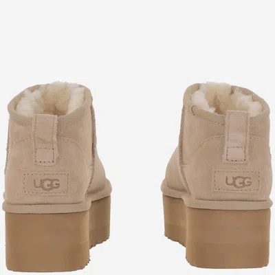 Ugg Classic Ultra Mini Platform Sand Boot In Brown