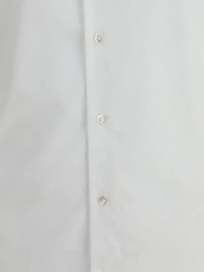 Finamore 1925 Timeless White Button-down Shirt With Structured Collar In White