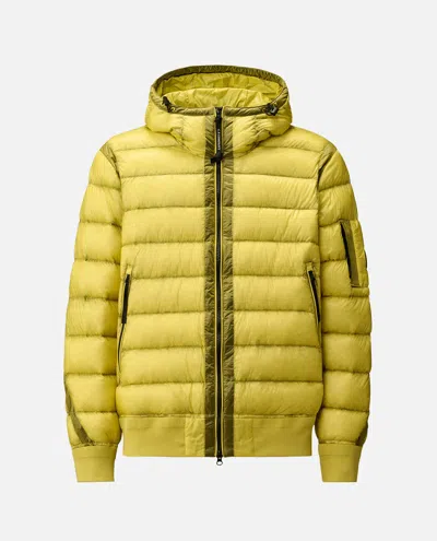 C.p. Company Outerwear Medium Jacket In Dd-shell In Yellow