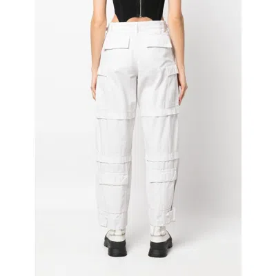 Darkpark Julia Ripstop Cargo Pants In White