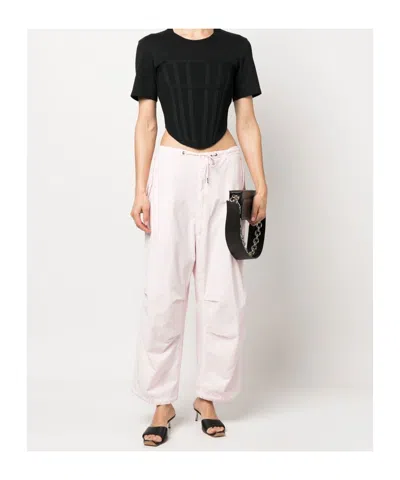 Darkpark ‘blair' Drawstring Cuff Cargo Pants In Neutral