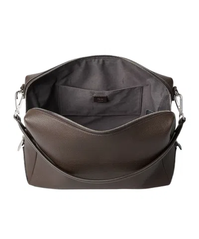 Fendi Large Shoulder Bag With Adjustable Strap In Brown