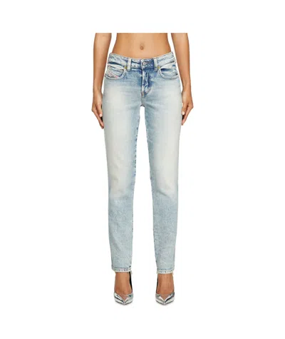 Diesel Slim Jeans 1992 D-jiann 09m21 In Blue