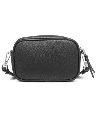Calvin Klein Zulle Top Zipper Camera Bag With Signature Hang Off In Black