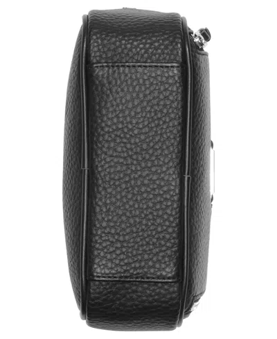 Calvin Klein Zulle Top Zipper Camera Bag With Signature Hang Off In Black